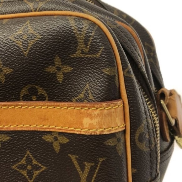 100% Authentic LOUIS VUITTON Reporter PM Brown Monogram Shoulder Bag - Picture 5 of 14